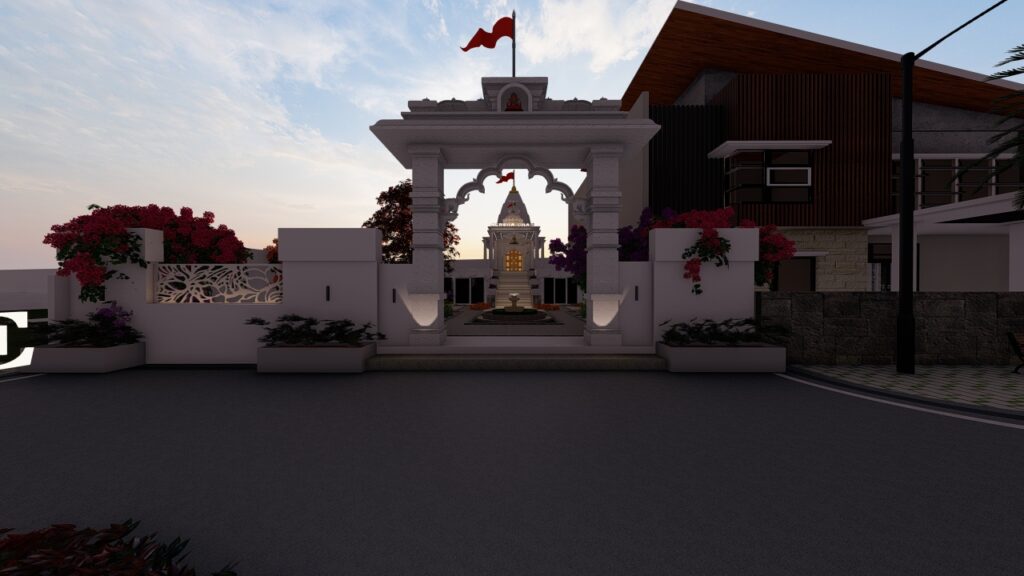 Best Temple design in Hathras