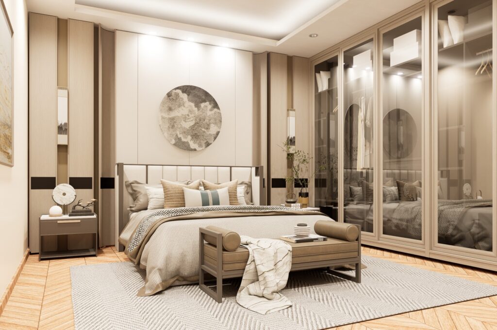 Bedroom Design in Hathras by Rcube Atelier